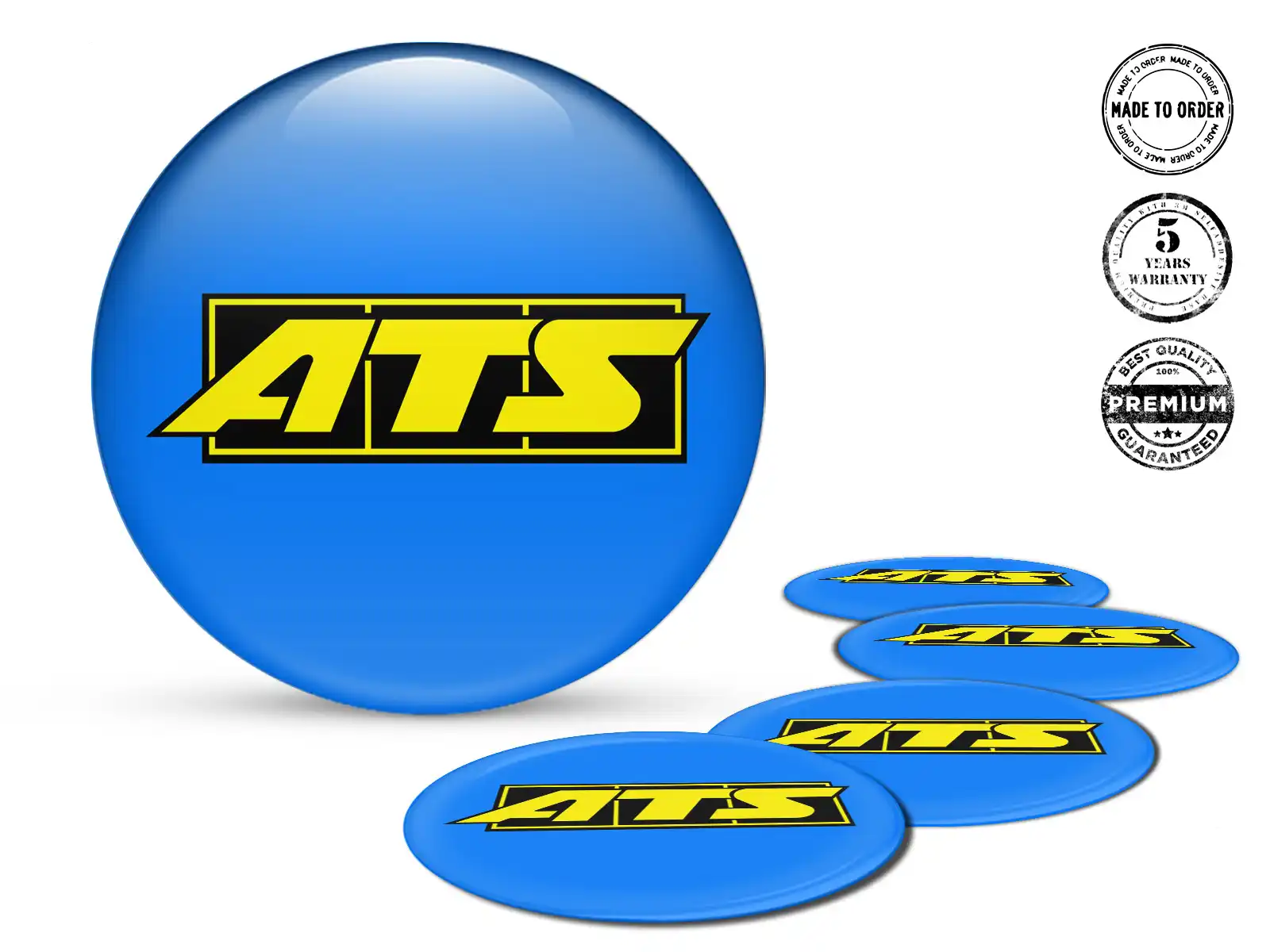 ATS Wheel Stickers Edition Luxury Silicone Style